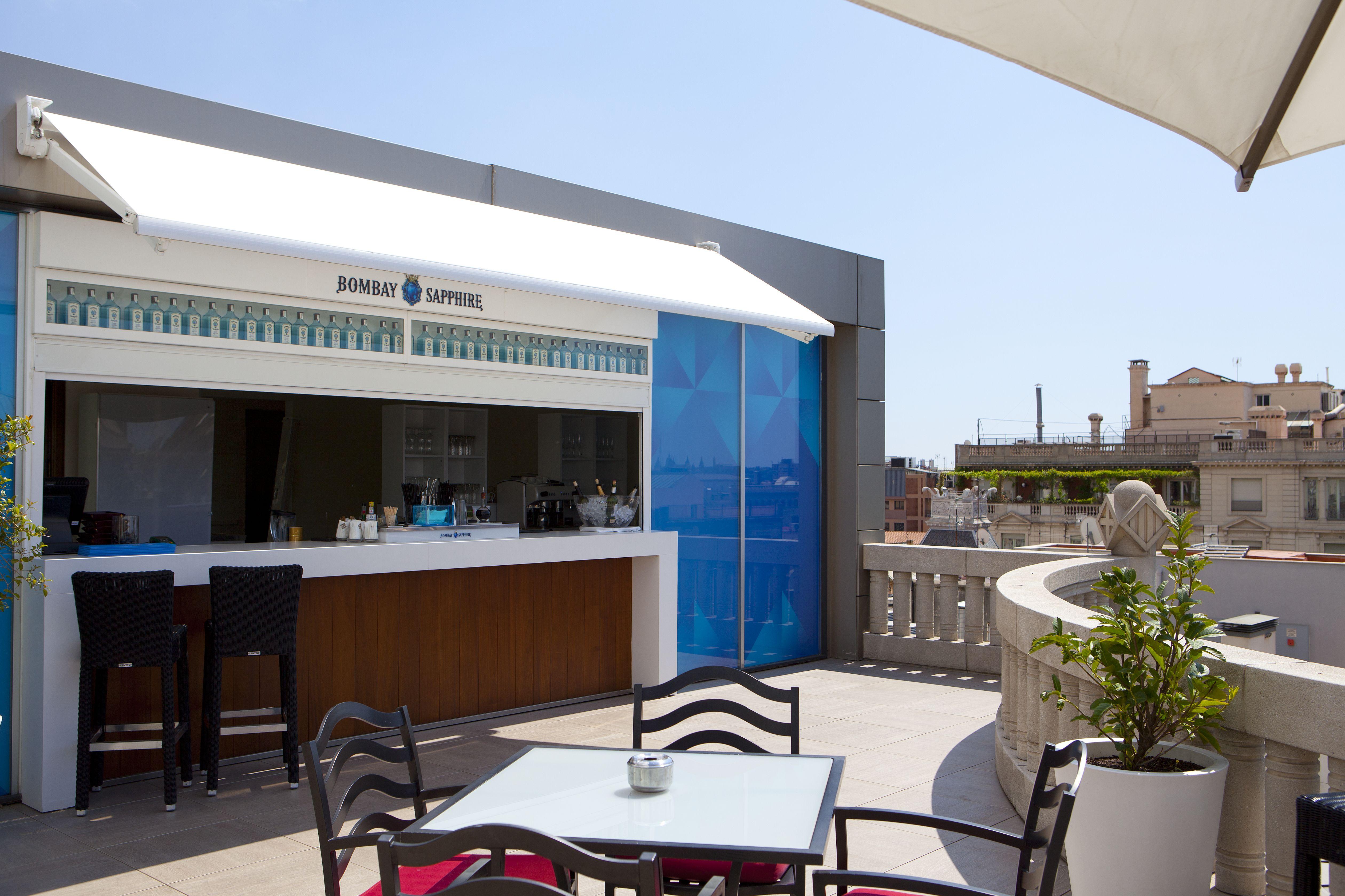 Hotel Casa Fuster G.L Monumento Barcellona Esterno foto The rooftop bar