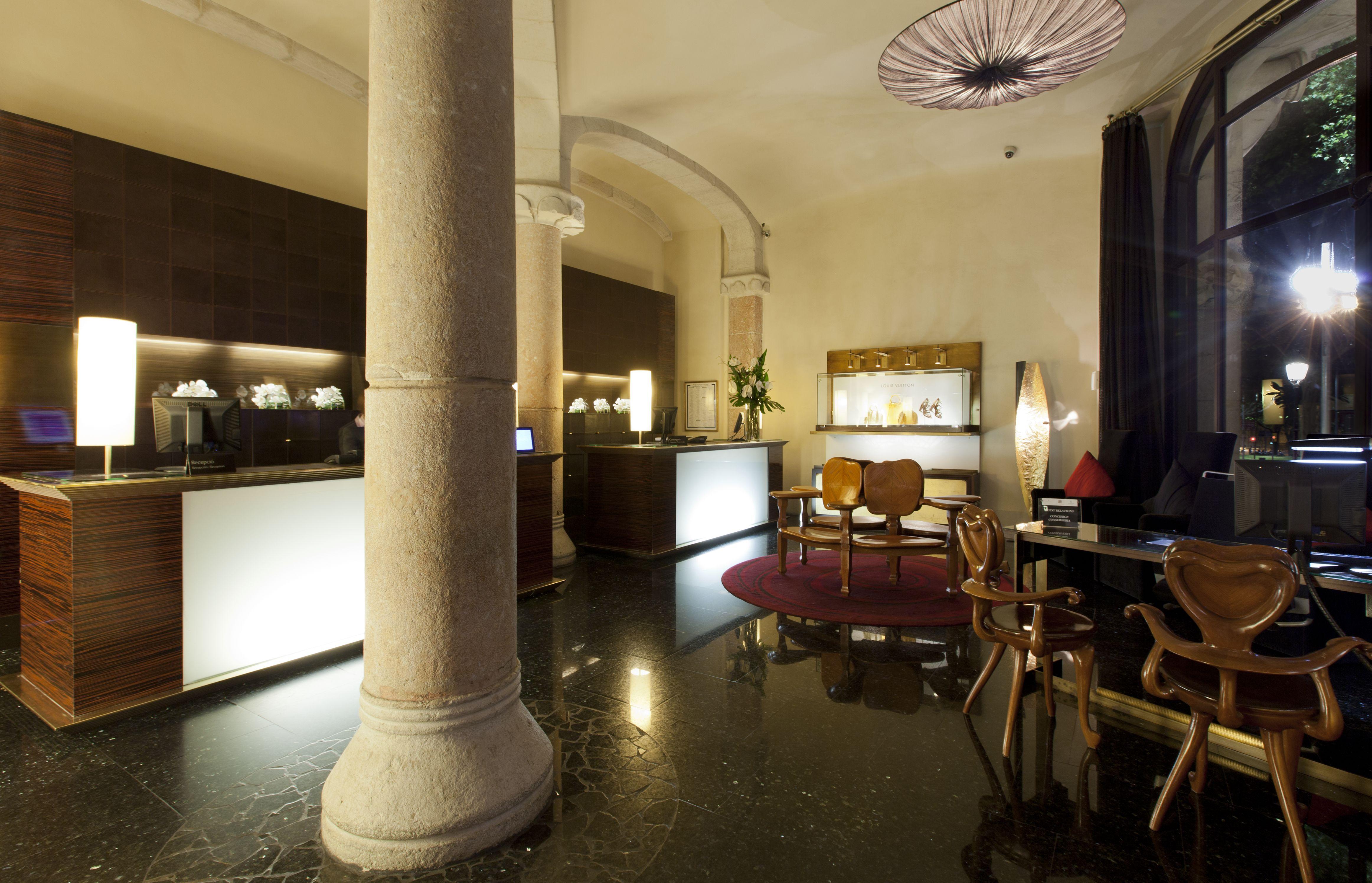 Hotel Casa Fuster G.L Monumento Barcellona Esterno foto The lobby of the hotel