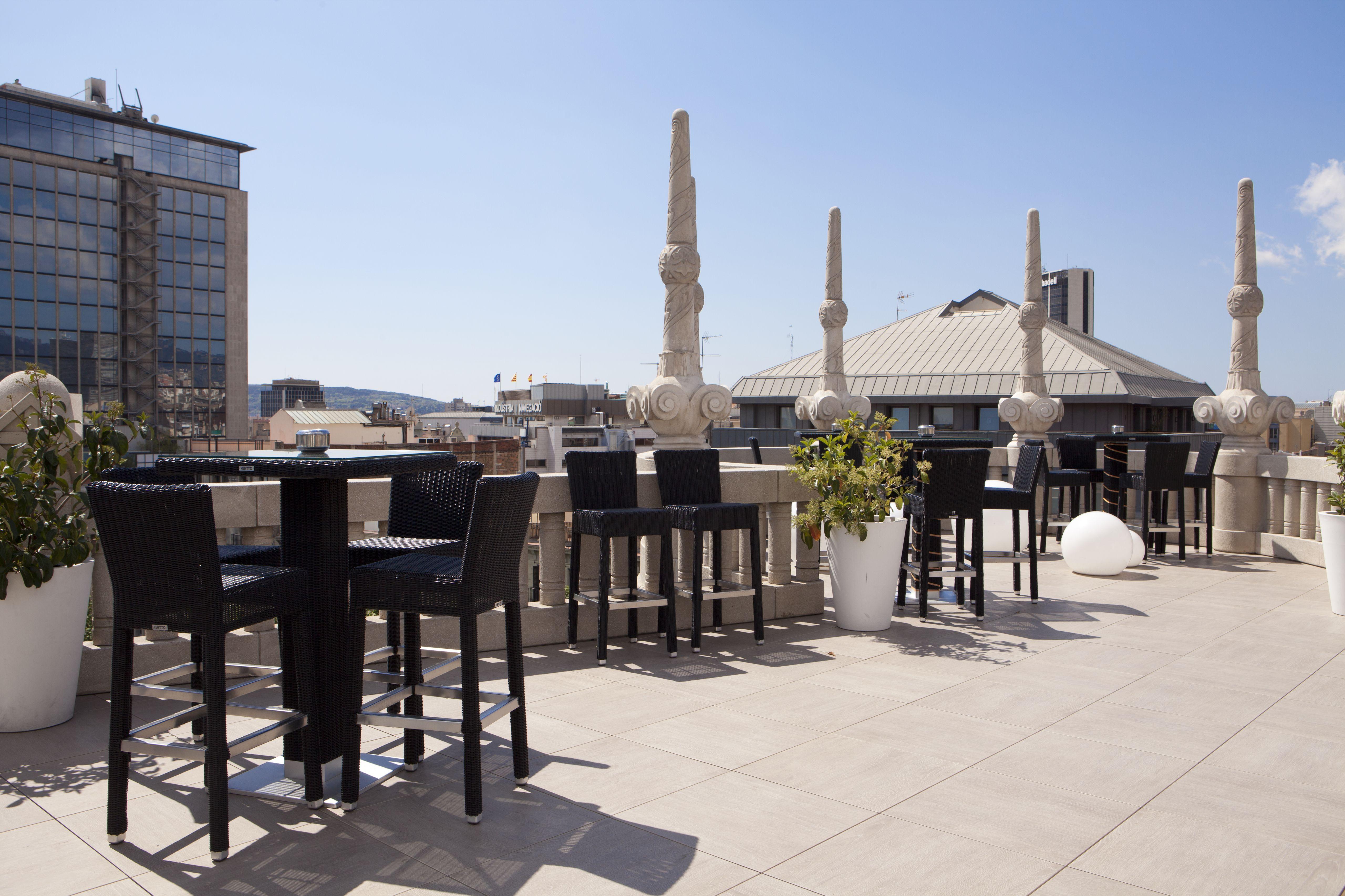 Hotel Casa Fuster G.L Monumento Barcellona Esterno foto The rooftop bar